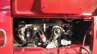 Starting up VW Bus