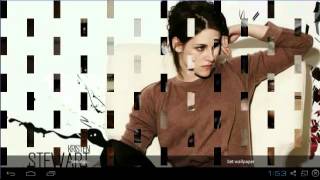 Kristen Stewart 2014 Live Wallpaper Android Application screenshot 2
