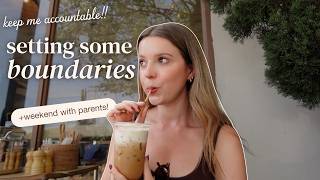 VLOG: I gotta learn how to say no.  (+ a fun-filled parents' weekend!)