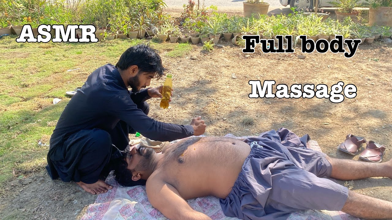 ASMR full body massage