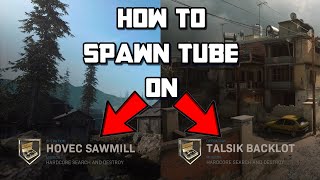 Modern Warfare - Spawn Tube Tutorial (Hovec Sawmill, Talsik Backlot)