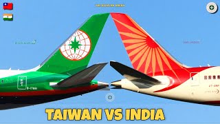 Eva Air Vs Air India Comparison 2024! 🇹🇼 Vs 🇮🇳