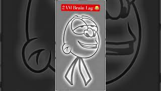 Sleepwalking Gone Wrong 💀 #funny #cartoon #fail #comedy #shorts #viral #2am #sleepy #funnyvideo