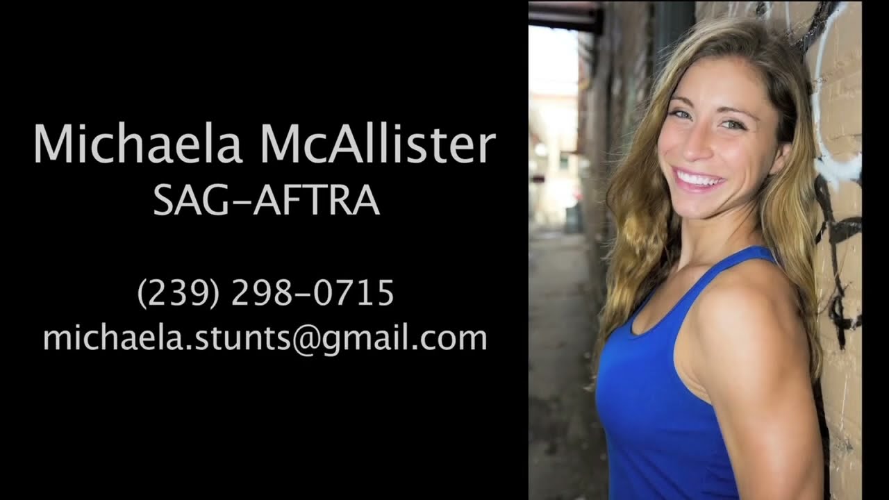 Michaela McAllister Reel (EXTENDED) 2023