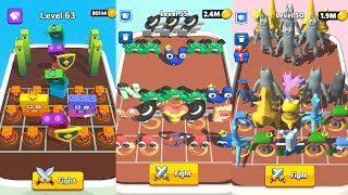 MERGE ALPHABET LORE LETTER VS NUMBER CUBE & MERGE BAN BAN RUN - Battles GamePlay - iOS, Android screenshot 3