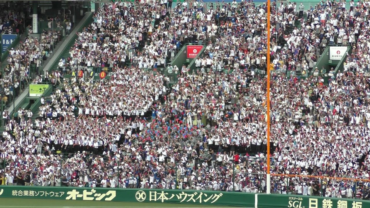 ≪選手権≫甲子園(2023)　慶応義塾　得点＆『若き血』