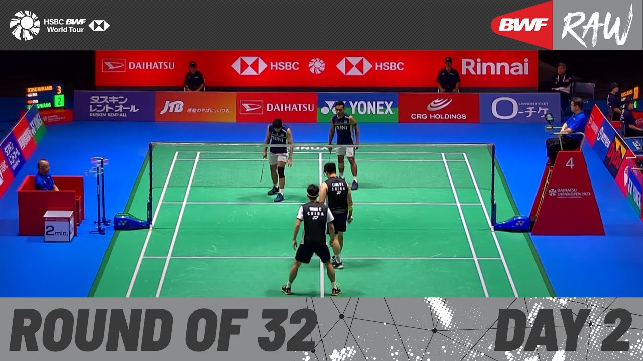 DAIHATSU Japan Open 2023 Day 2 Court 4 Round of 32