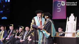 Sadiq Khan Honorary Doctorate interview