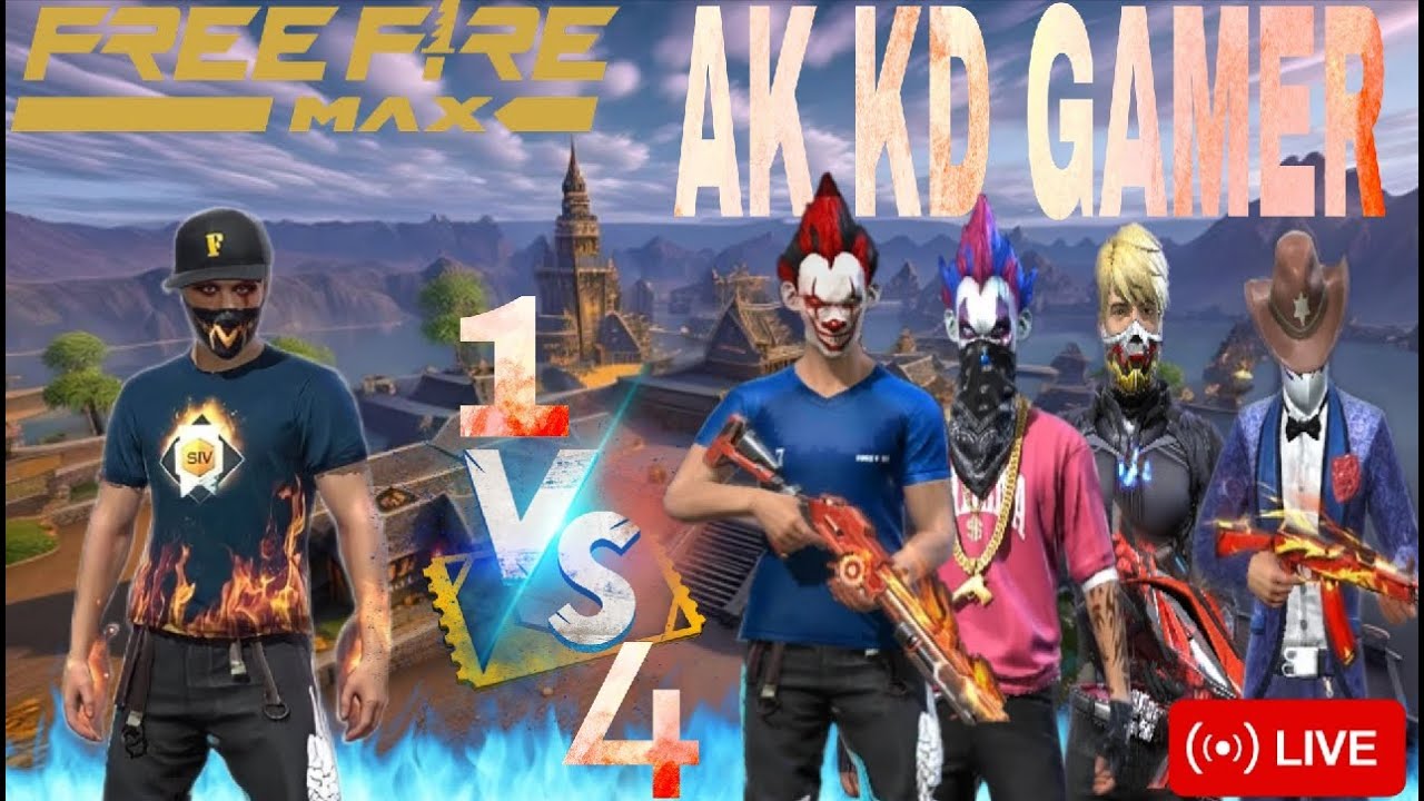 🔴 Free Fire LIVE streaming guild test 1v4 #shortsfeed #freefire #verticallive