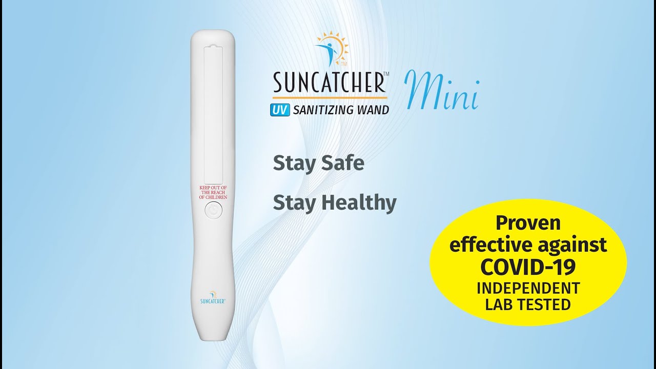 SUNCATCHER™ Mini UV Wand Information & Demo YouTube