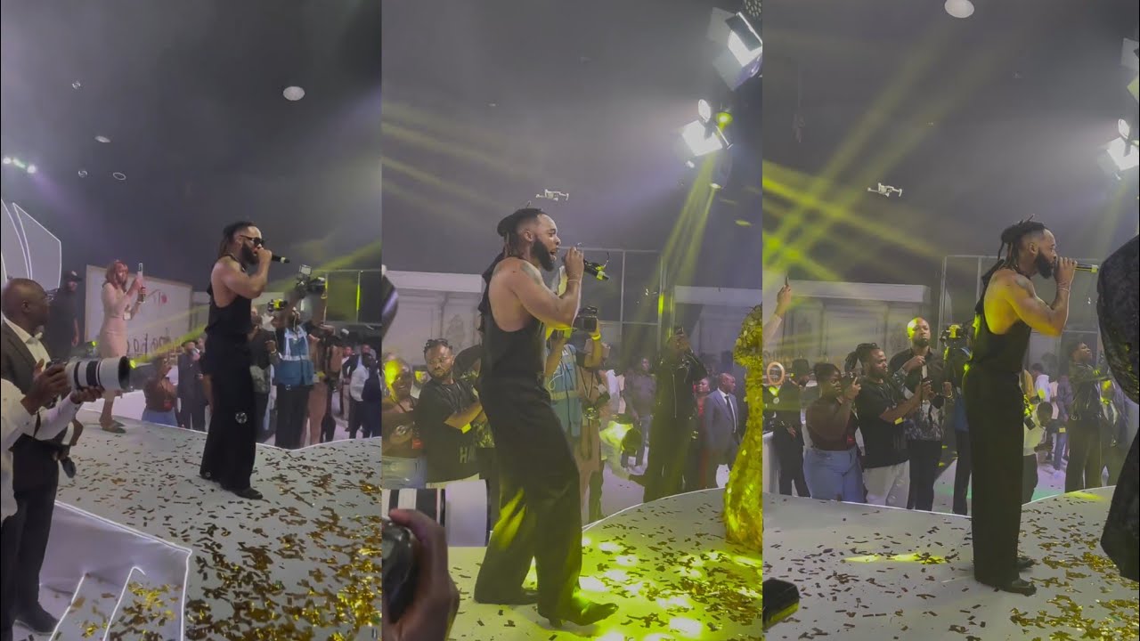 Flavour crazy performance last night in Lagos. - YouTube