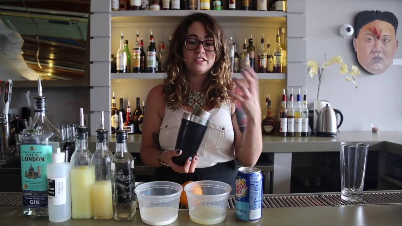 How to make a Ramos Gin Fizz cocktail YouTube