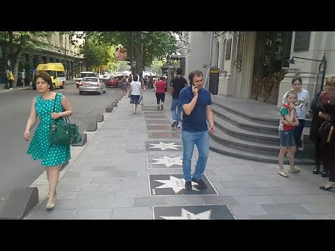Улица Марджанишвили в Тбилиси. მარჯანიშვილის ქუჩა თბილისში.