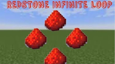 Redstone Infinite Loop Works on All Versions