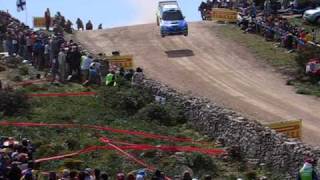 Chris Atkinson Jump - Rally Sardinia 2006