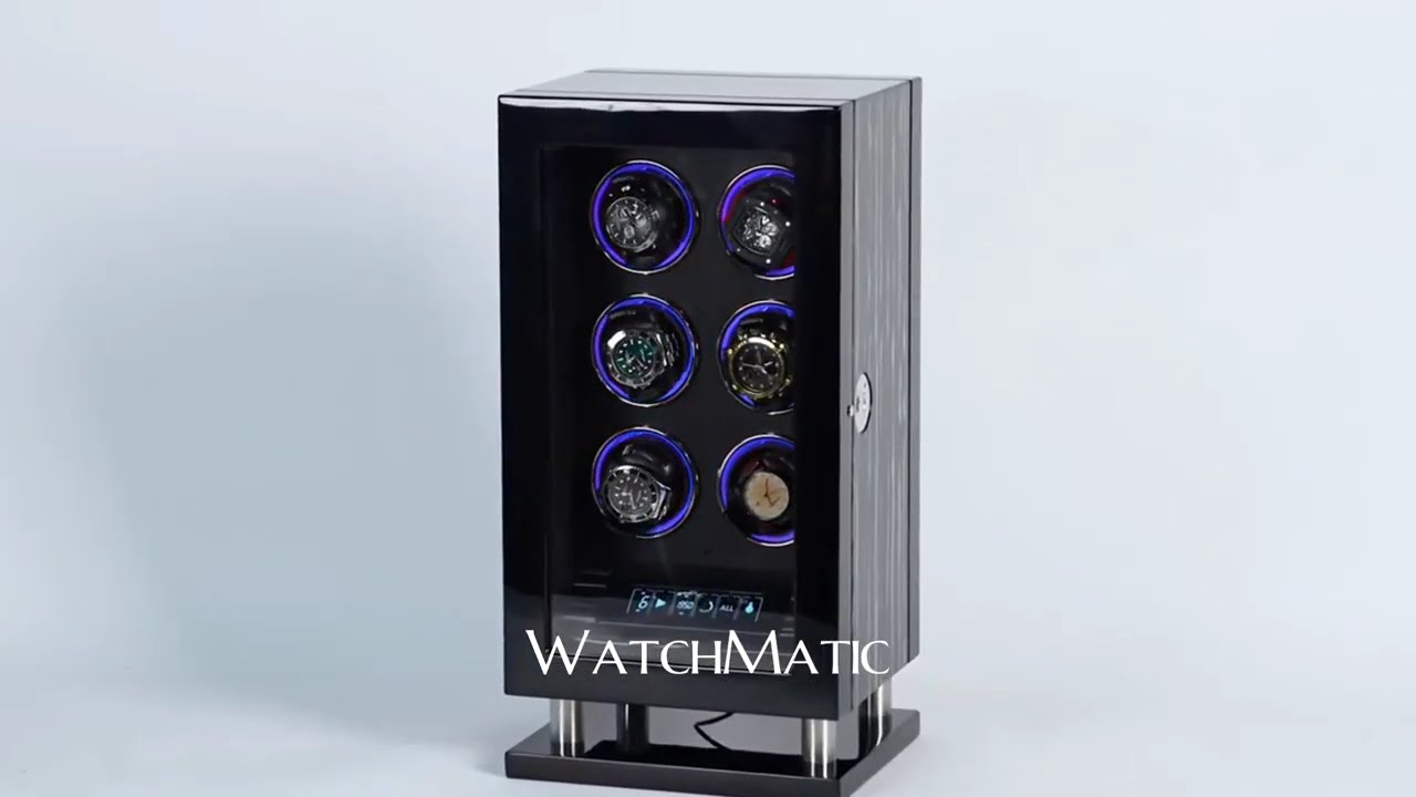 Shop Watch Winder Online - Zento 6-Slot Watch Winder