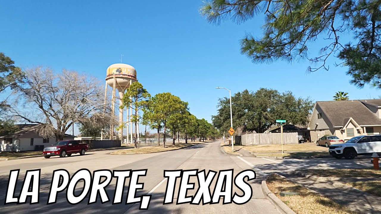 La Porte, Texas! Drive with me through a Texas Town!