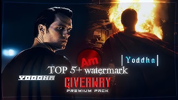 AE Editors Like Watermark On Alight Motion (+Preset)