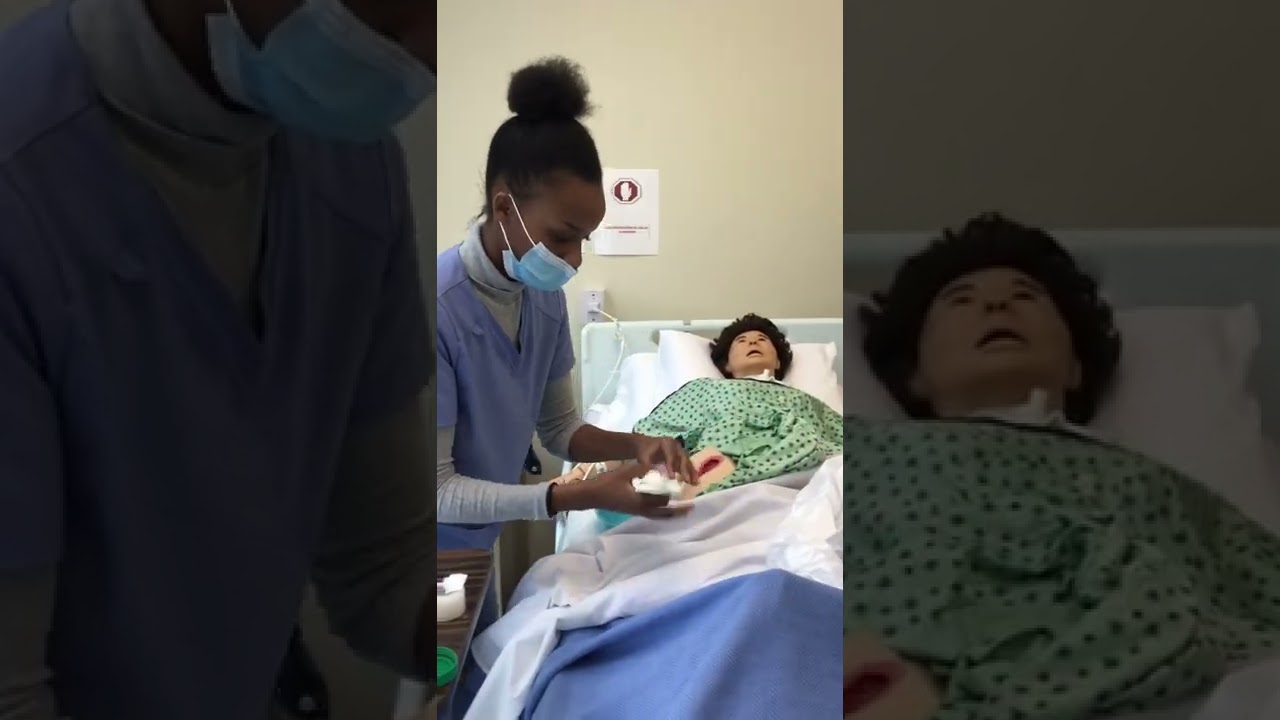 Vidéo  pansement a meche