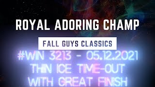 Thin Ice time-out with great finish - Fall Guys Classics 47
