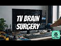 📺 Brain Surgery on Your TV! Replacing the Processor (DIY)💡⚡