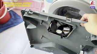 Fridge Hitachi defrosting Seneort Problem causing the ice blocked 20250106 repair done By Simon