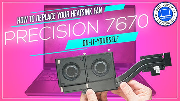 How To Replace Your Heatsink Fan Assembly (For Integrated Graphics) | Dell Precision 7670