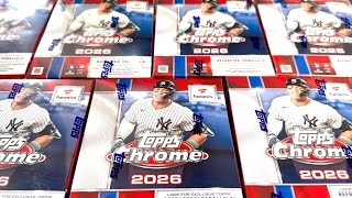 NEW RELEASE BURSTING WITH COLOR 2026 CHROME FANATICS EXCLUSIVE MEGA BOXES