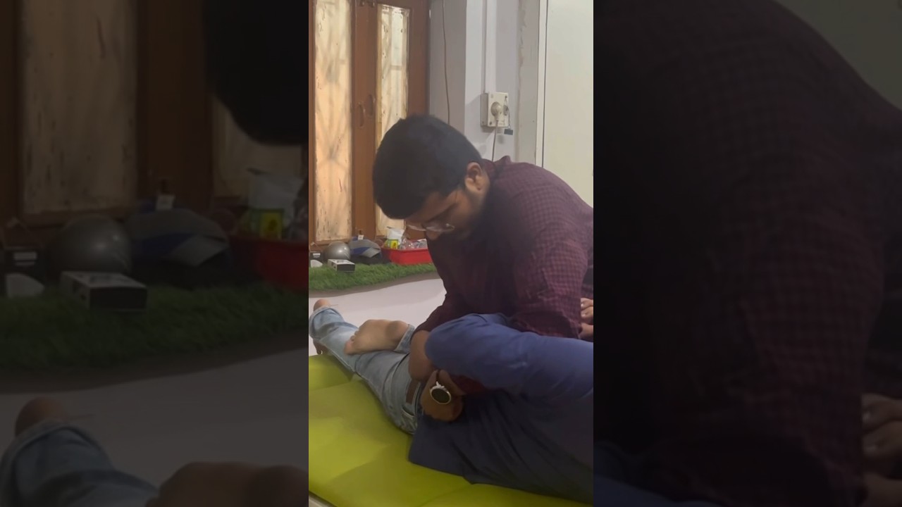 Body alignment by chiropractic manipulation 