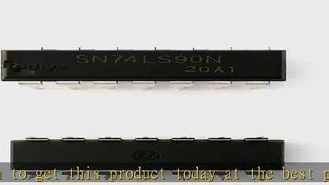 Todiys New 30Pcs for 74LS90 74LS90N SN74LS90 SN74LS90N HD74LS90P DIP-14 Decade Divide-by-12 4-BIT B