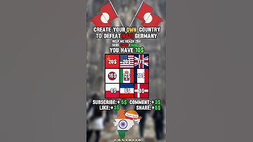 Create your own country to defeat N4Z1 germany!#mapping #mapper