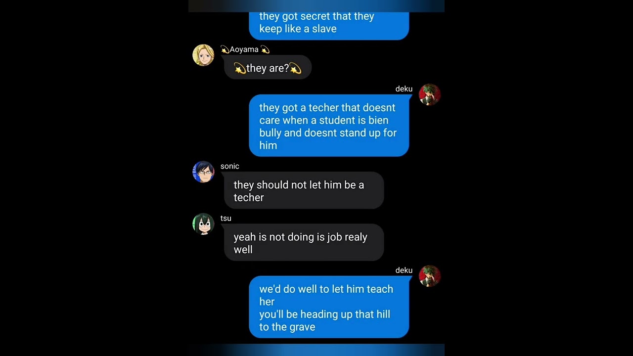 texting story (lyric 