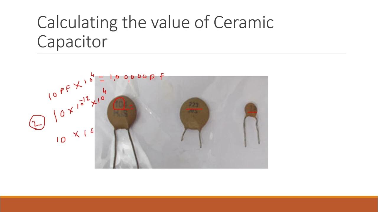 Ceramic Capacitor value calculation YouTube
