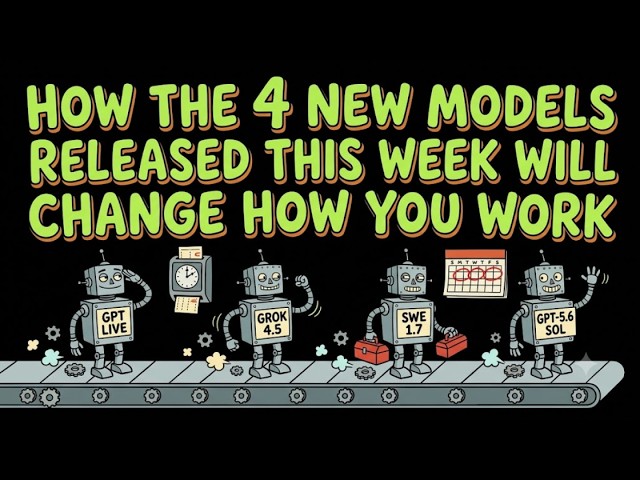 How the 4 New Models Released This Week Will Change How You Work