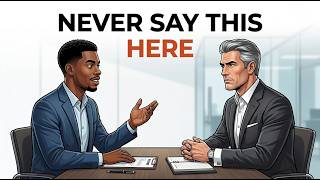 5 Dangerous Things to Avoid Saying In a Job Interview