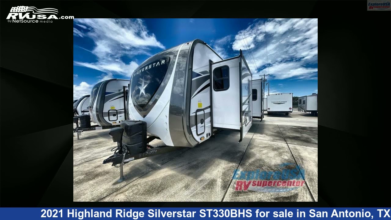 Beautiful 2021 Highland Ridge Silverstar Travel Trailer RV For Sale in ...