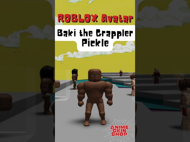 【Baki & Pickle / Baki the Grappler】This game is Roblox's "Anime skin shop" #Shorts