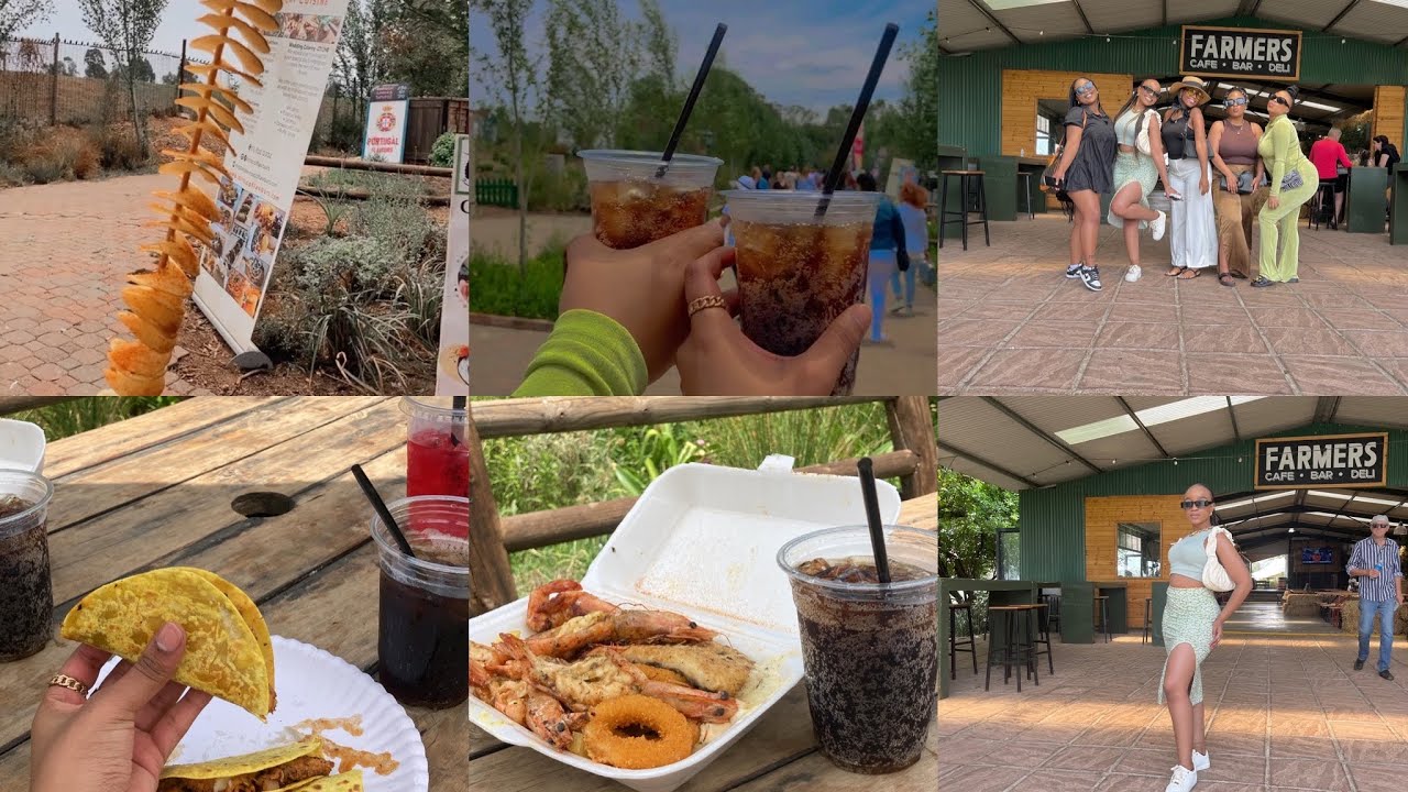 Vlogtober Ep5: Spend the day with me at four ways Farmers Market , #southafricanyoutuber #roadto2k