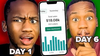 How I made $18,256.73 in a week Dropshipping