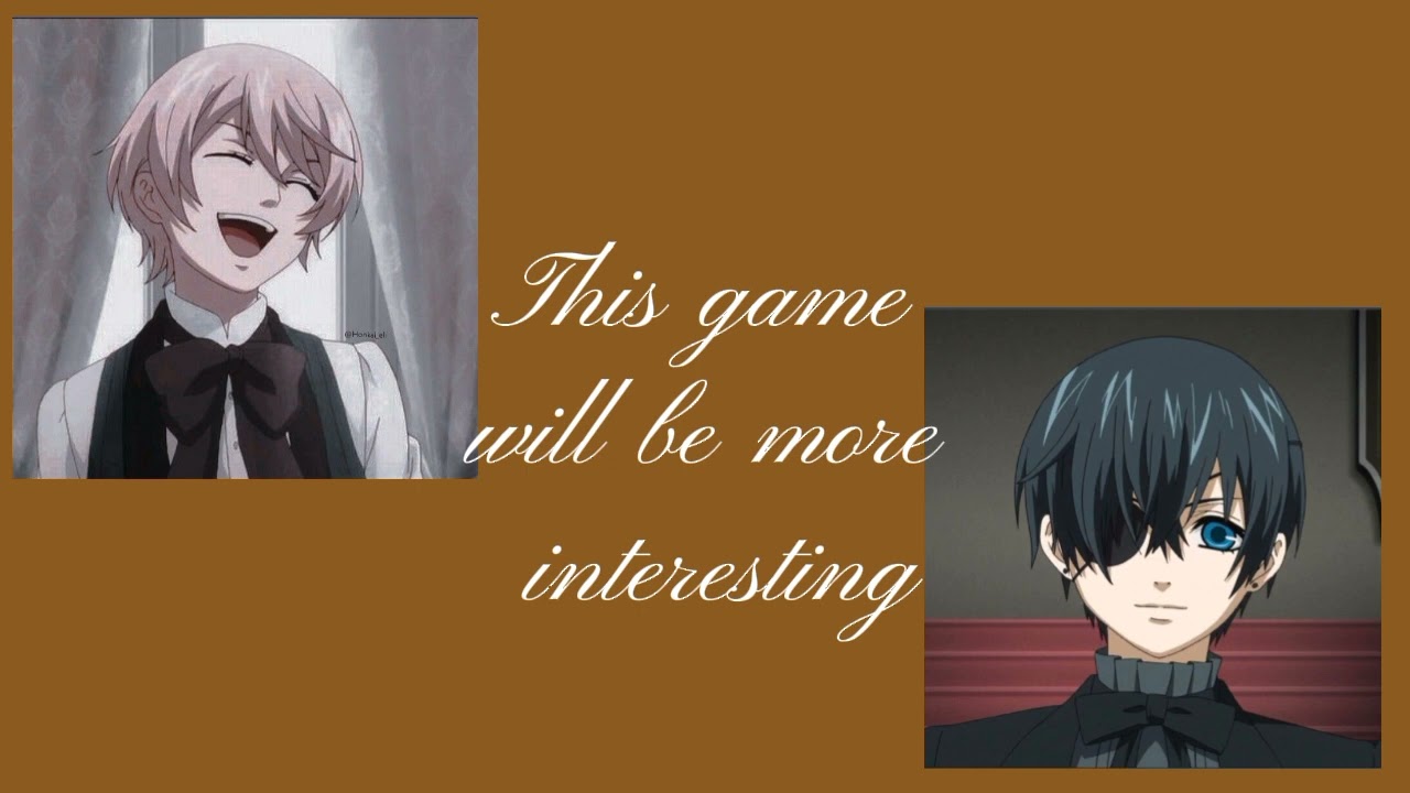 Seeking attention //Ciel x Alois x Listener //  ASMR