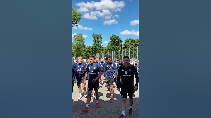 MOIN AUFSTEIGER! 🫡 Die Jungs sind zurück im Volkspark! 👋🏼 #nurderHSV