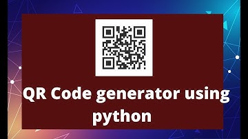 Python using Tkinter Projects - QR Code
