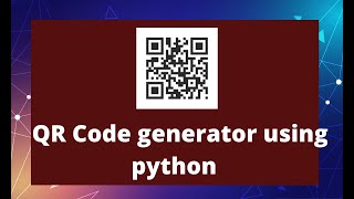 Python using Tkinter Projects - QR Code