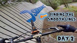 FORT WILLIAM WORLD CUP TRACK ON A TRAIL BIKE!!! (FINDING THE SMOOTH LINES)