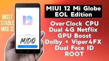 Mi Globe EOL Edition for Redmi Note 4 | MOST Stable MIUI 12 for Mido | Best for Daily Driver