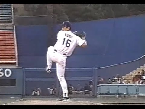 野茂英雄　ドジャース　16番　1995  ペア(2枚)