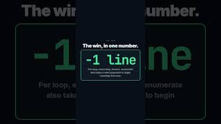 enumerate — the Python builtin that replaces every range(len(x)) loop #coding #programming #code