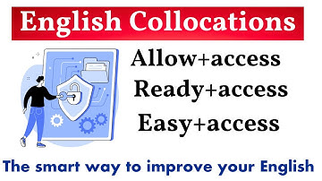 The smart way to improve your English | Learn Collocations| Access