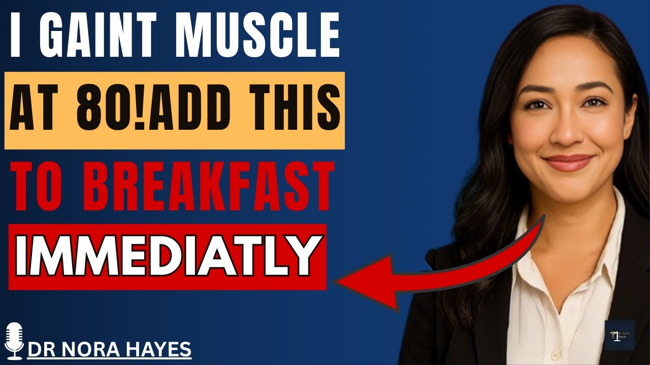 Over 60 Reverse Muscle Loss NOW! Add THIS One Powerful Food to Your Breakfast  Senior Health