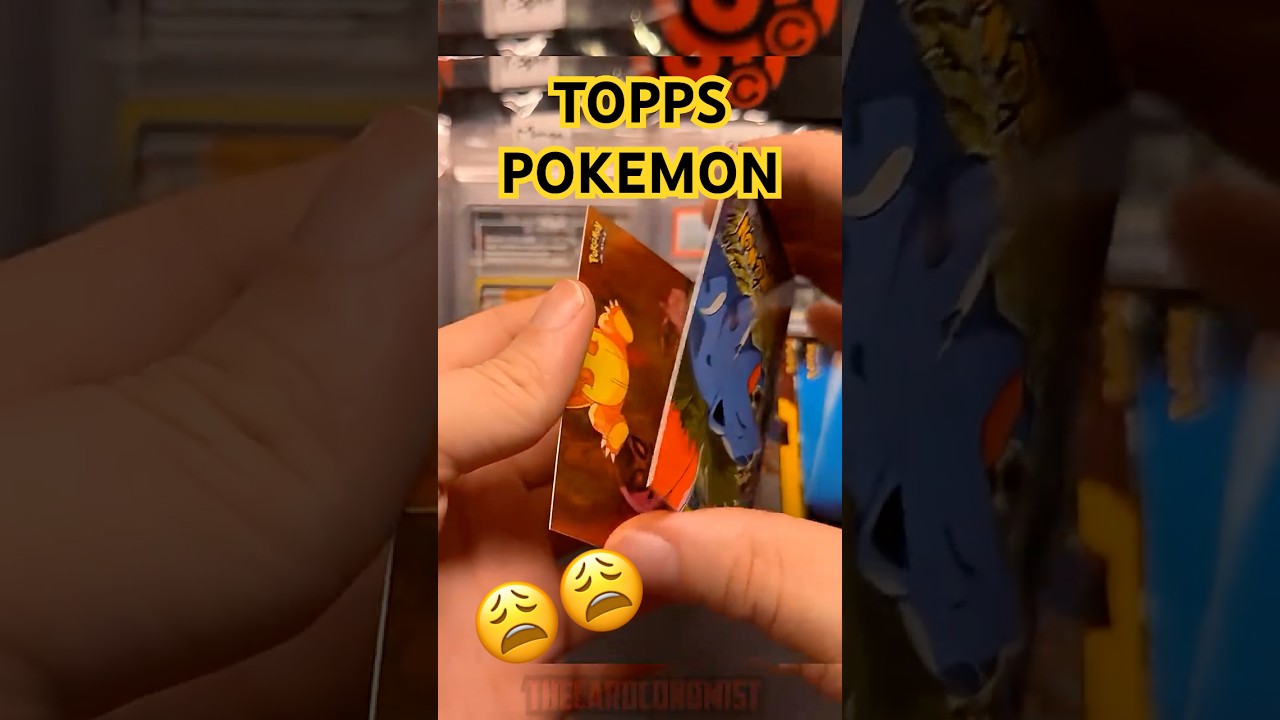 Why Non-Sticky Packs Matter for Topps Pokémon